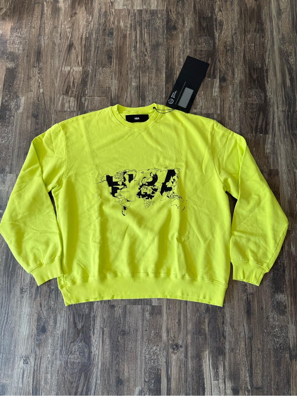 NWT - Hood by Air Earth Logo Crewneck